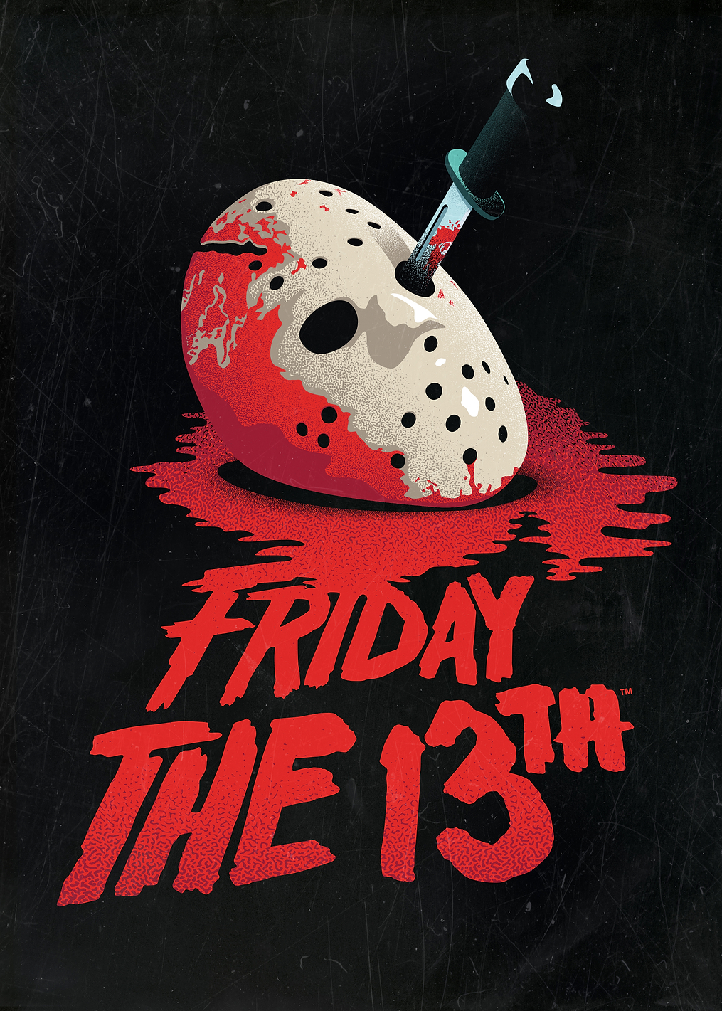 Friday the 13th Iconic Mask: постер из коллекции Warner Bros. Horror