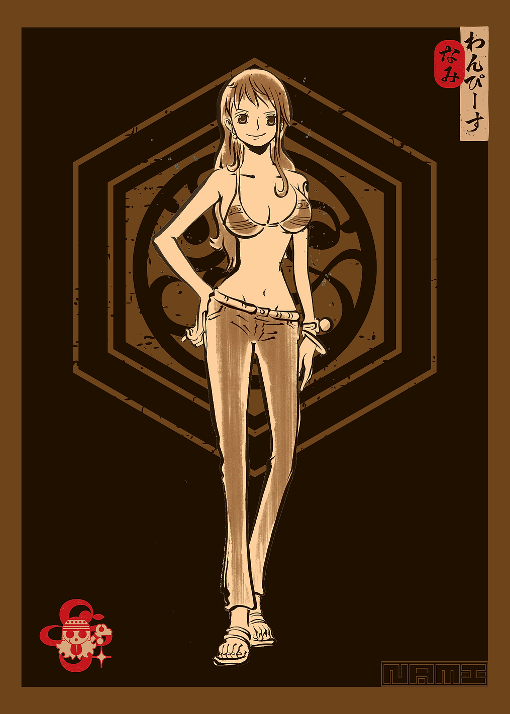Nami Kamon: постер из коллекции One Piece