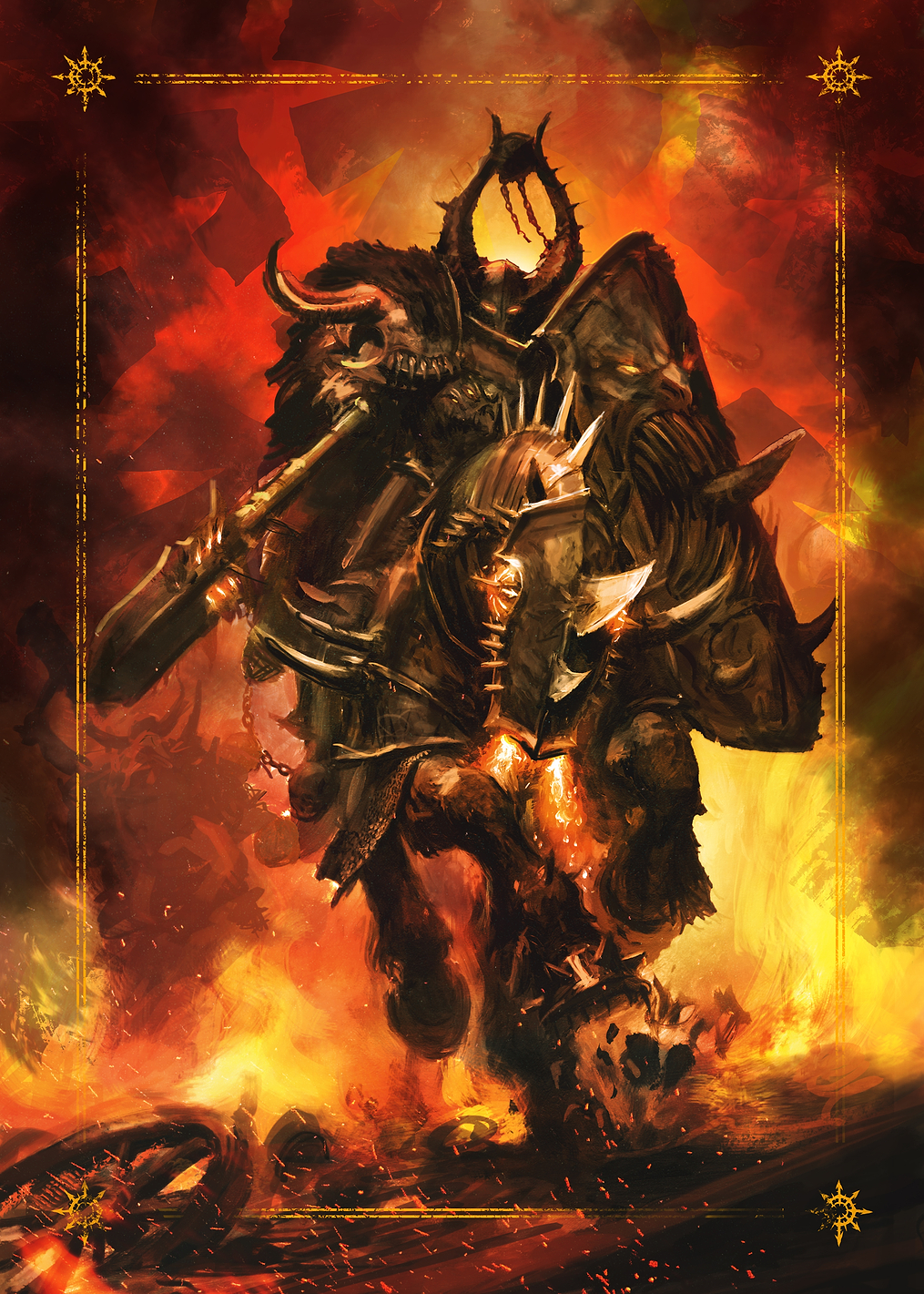 Chaos Knight 1: постер из коллекции Warhammer