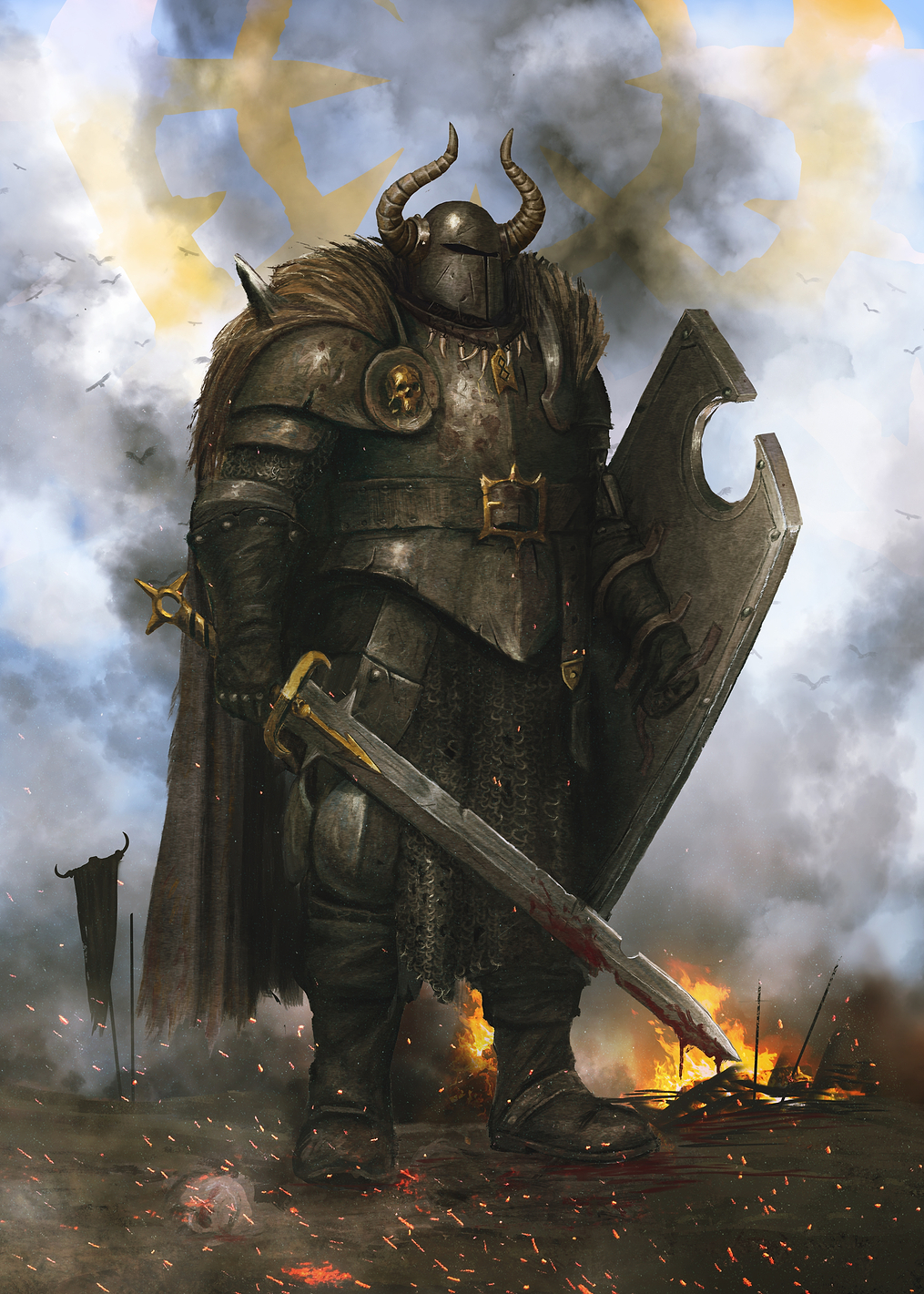 Chaos Warrior: постер из коллекции Warhammer