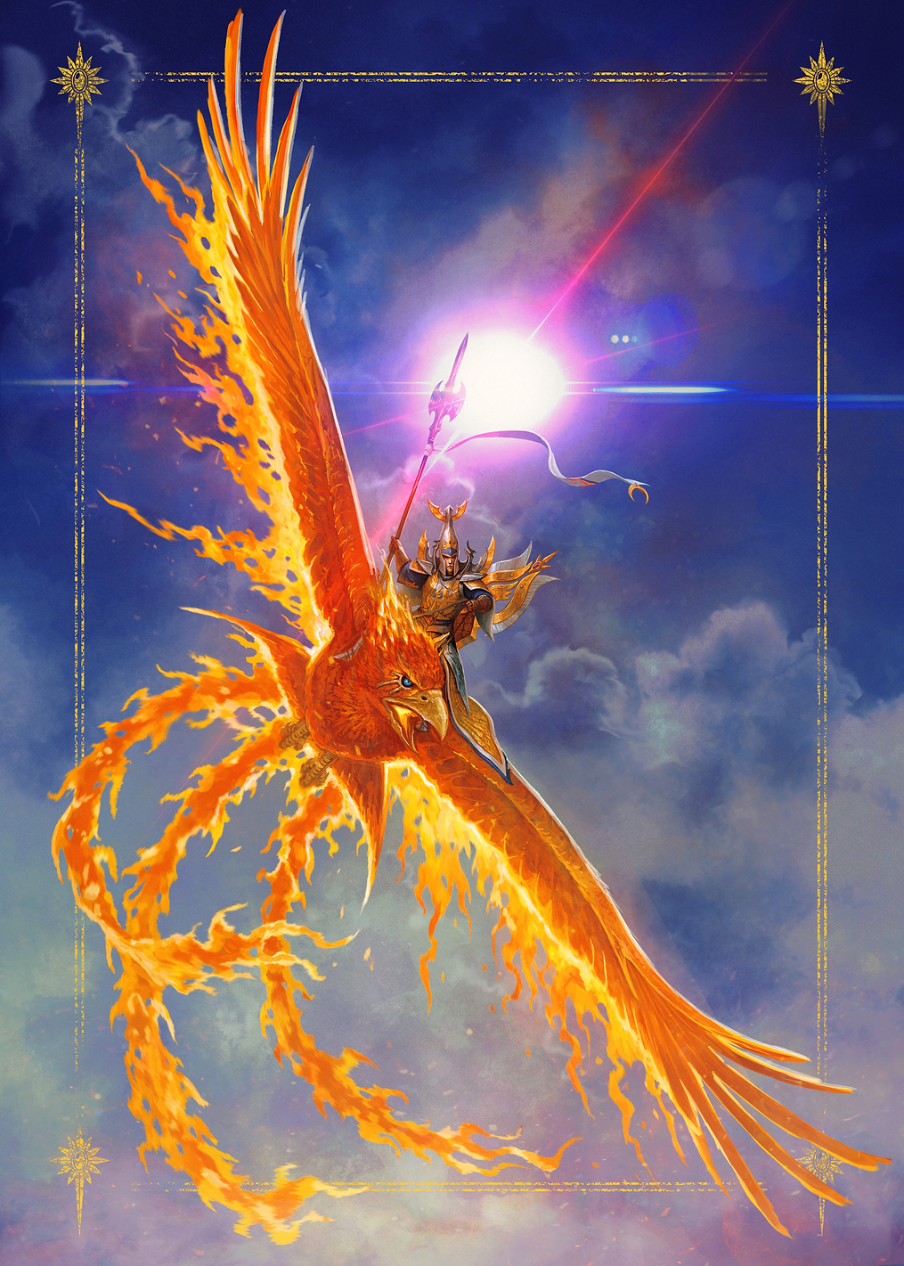 Flamespyre Phoenix: постер из коллекции Warhammer