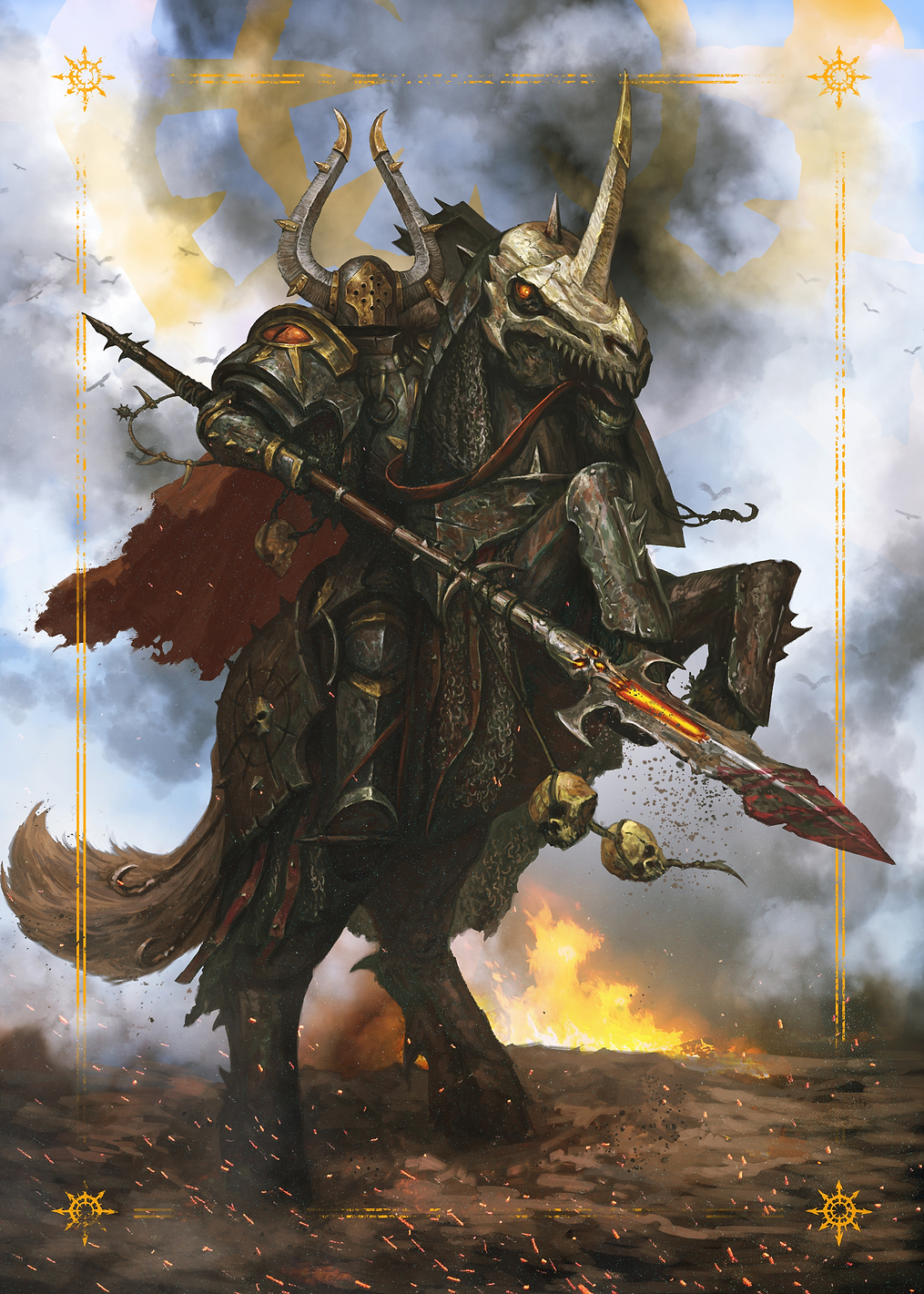 Chaos Knight 2: постер из коллекции Warhammer