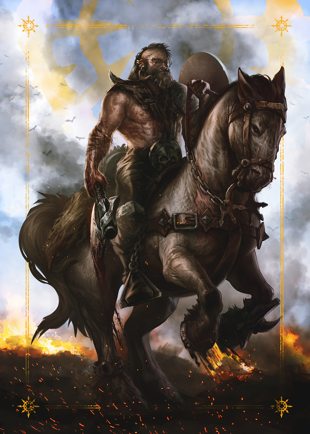 Marauder Horseman: постер из коллекции Warhammer