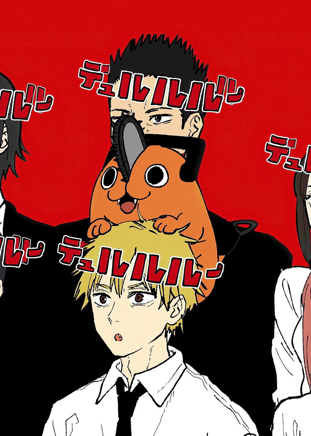Chainsaw Man EP04 Ending: Devil Hunters Assemble: постер из коллекции Chainsaw Man