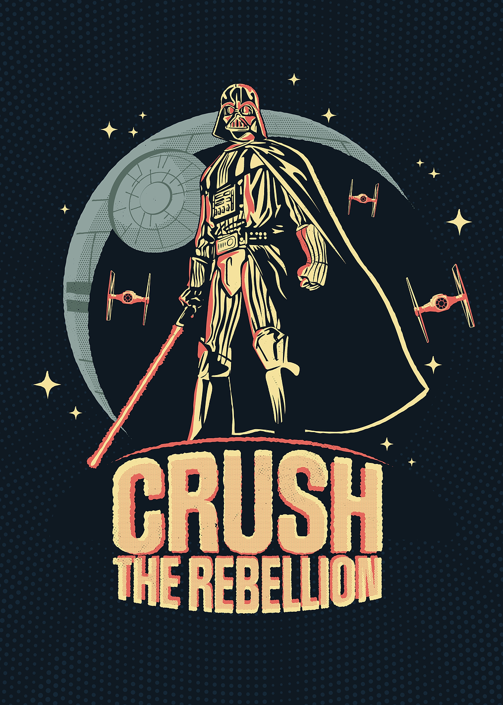 Retro Pop Vader: постер из коллекции Star Wars