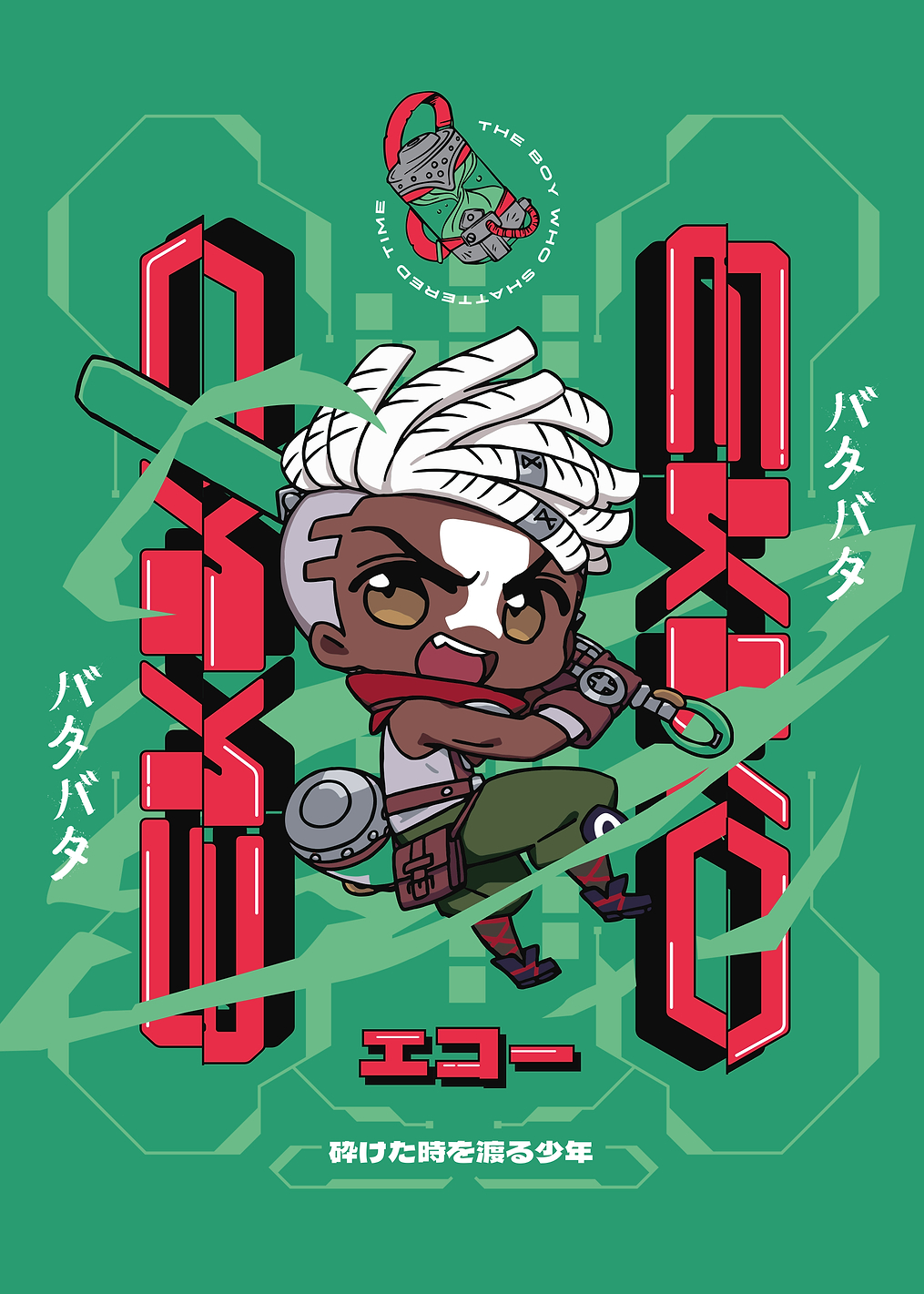 Chibi Ekko: постер из коллекции League of Legends