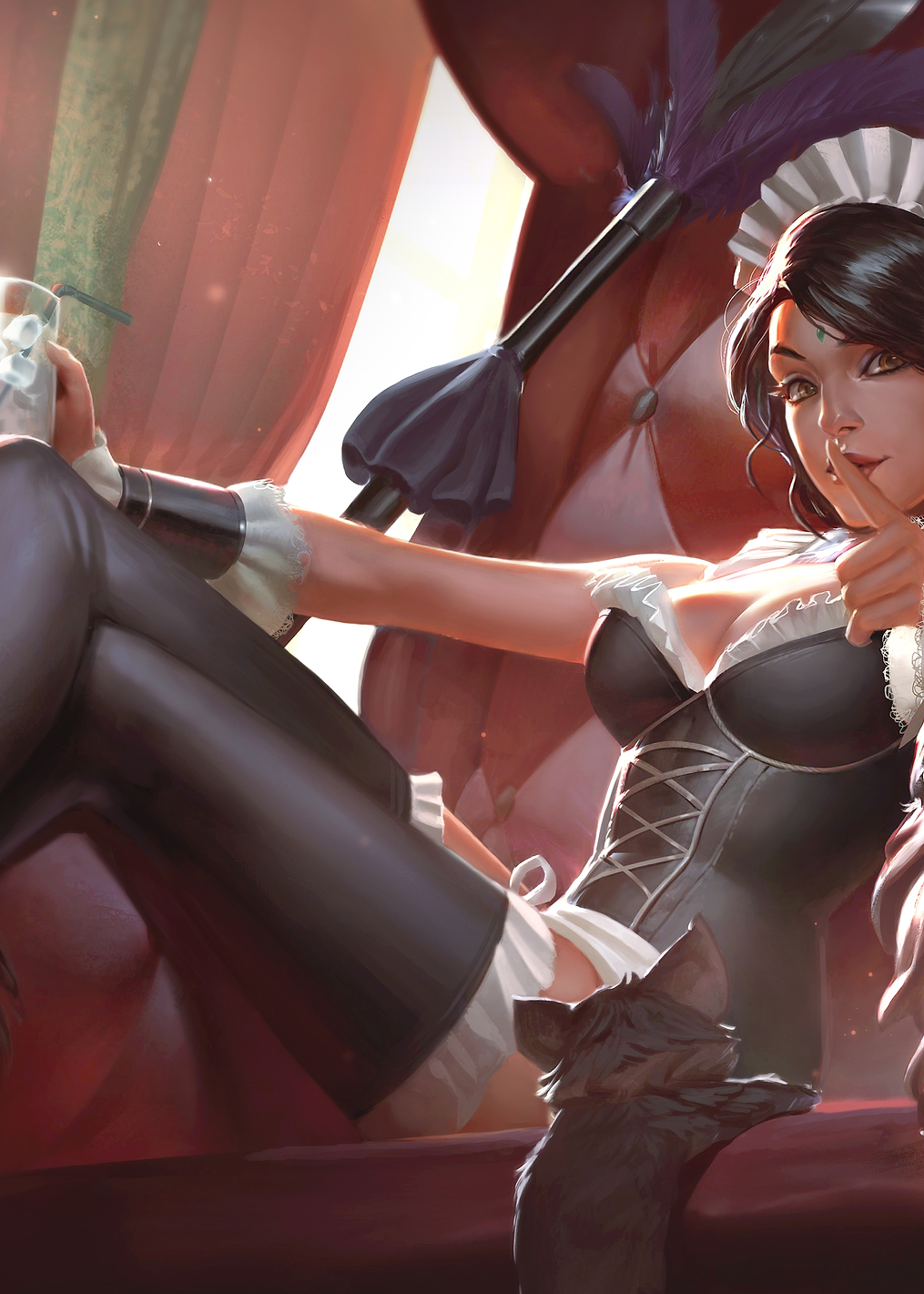 Nidalee's Day Off Duty: постер из коллекции League of Legends