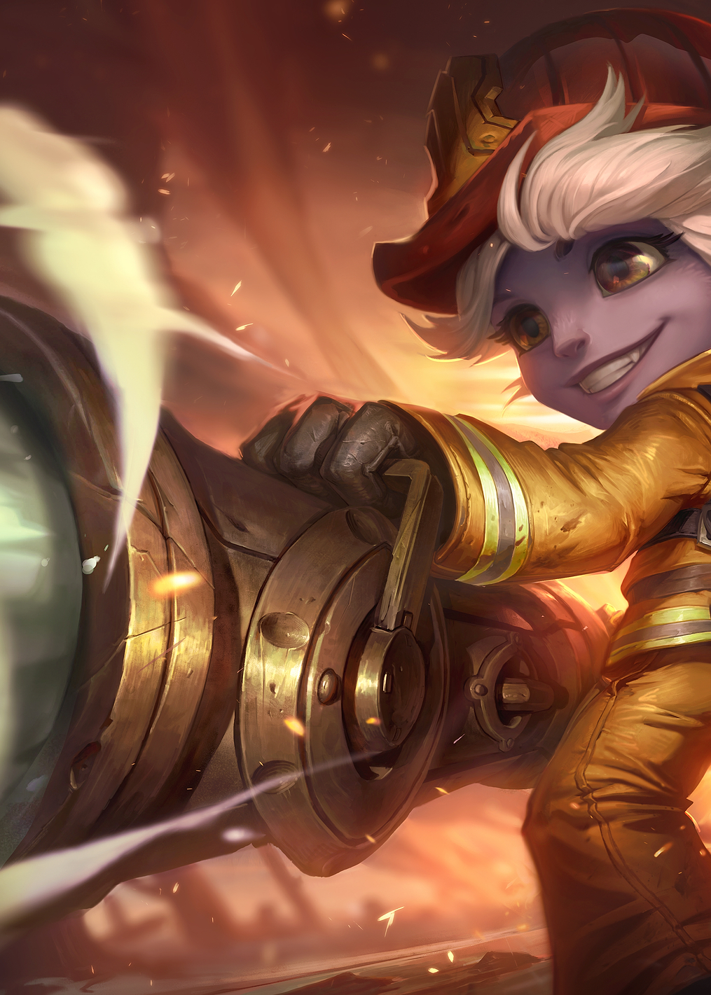 Tristana's Fiery Day Job: постер из коллекции League of Legends