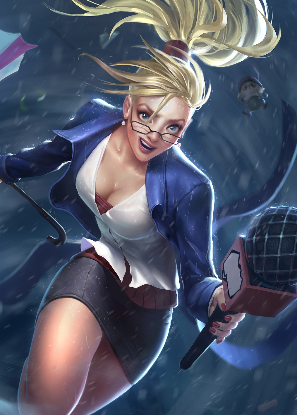 Janna: Weather Reporter on Duty: постер из коллекции League of Legends