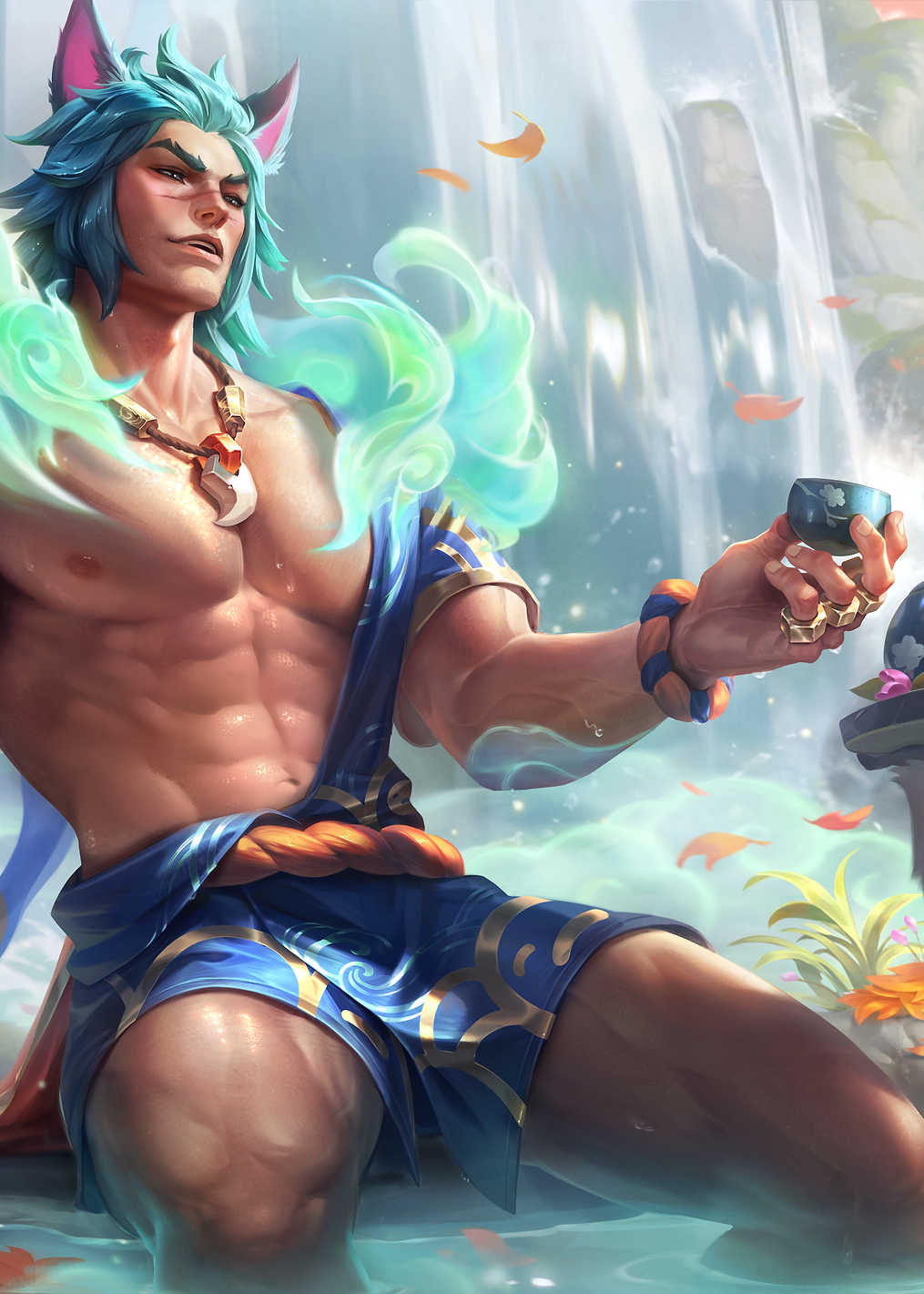 Spirit Blossom Sett: Onsen Serenity: постер из коллекции League of Legends