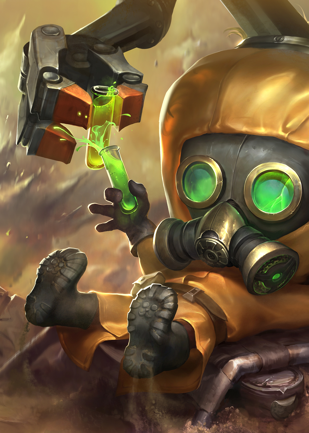 Heimerdinger's Toxic Day Job: постер из коллекции League of Legends