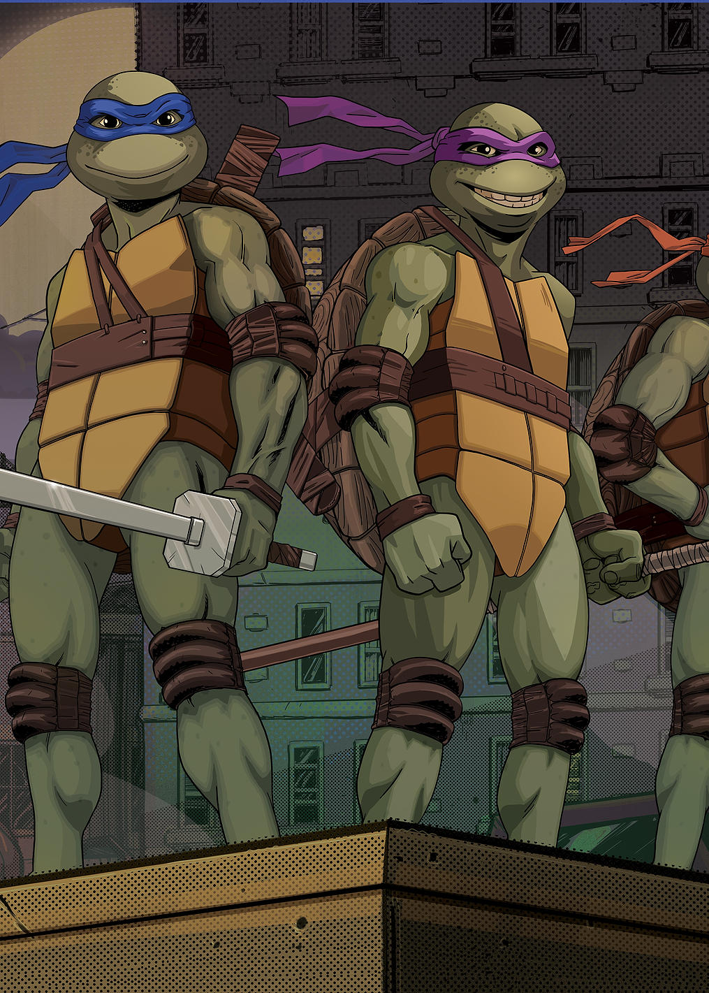 TMNT: Heroes in a Half Shell: постер из коллекции TMNT