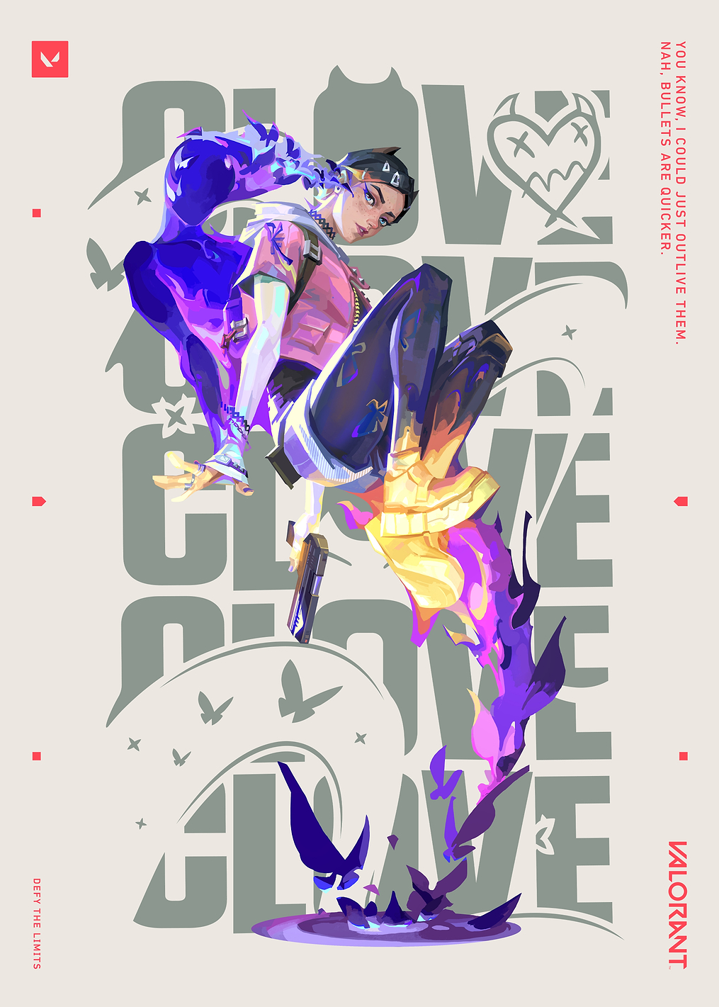 VALORANT Agent Clove: постер из коллекции VALORANT