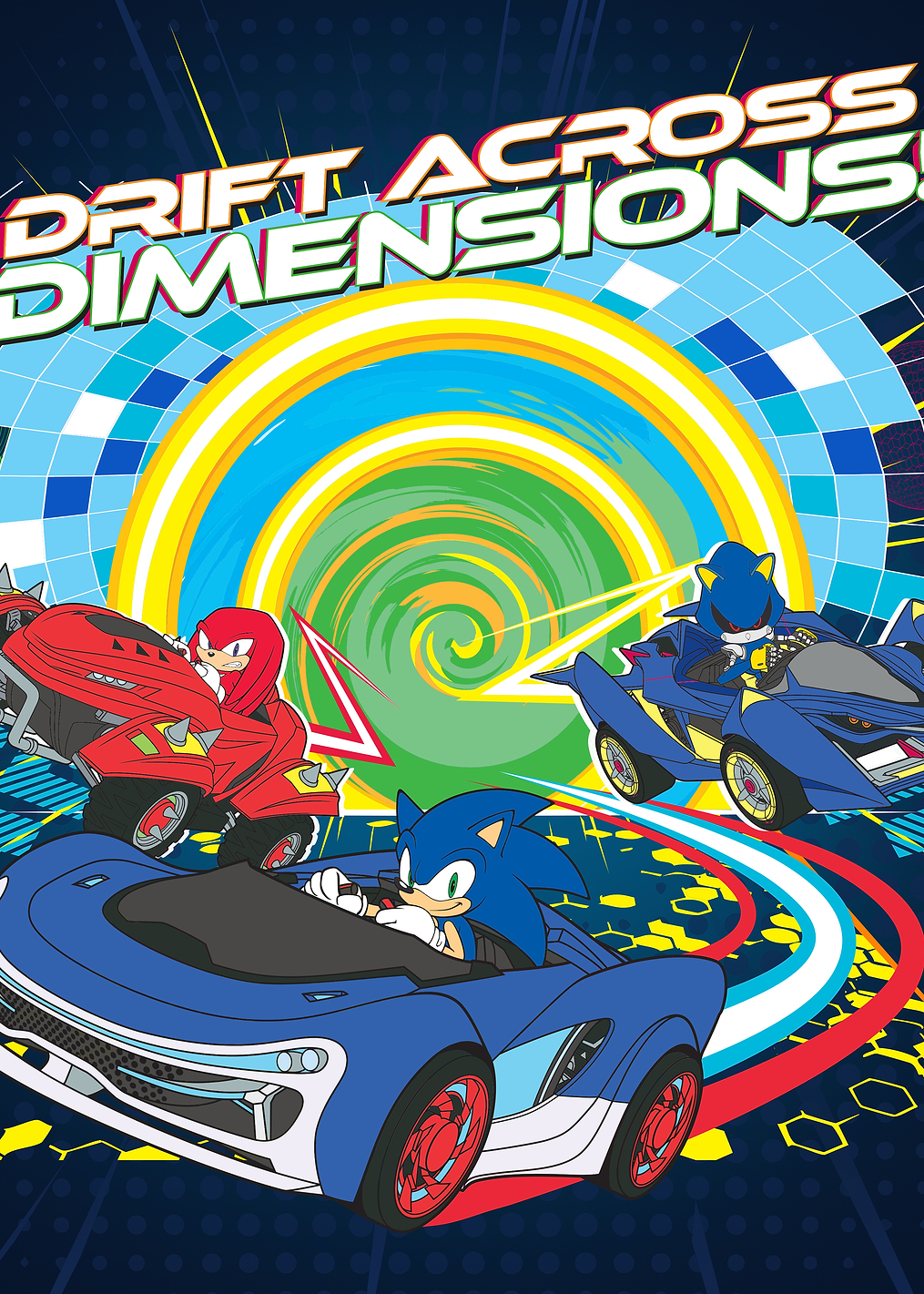 Sonic Racing: Dimensional Drift: постер из коллекции Sonic the Hedgehog