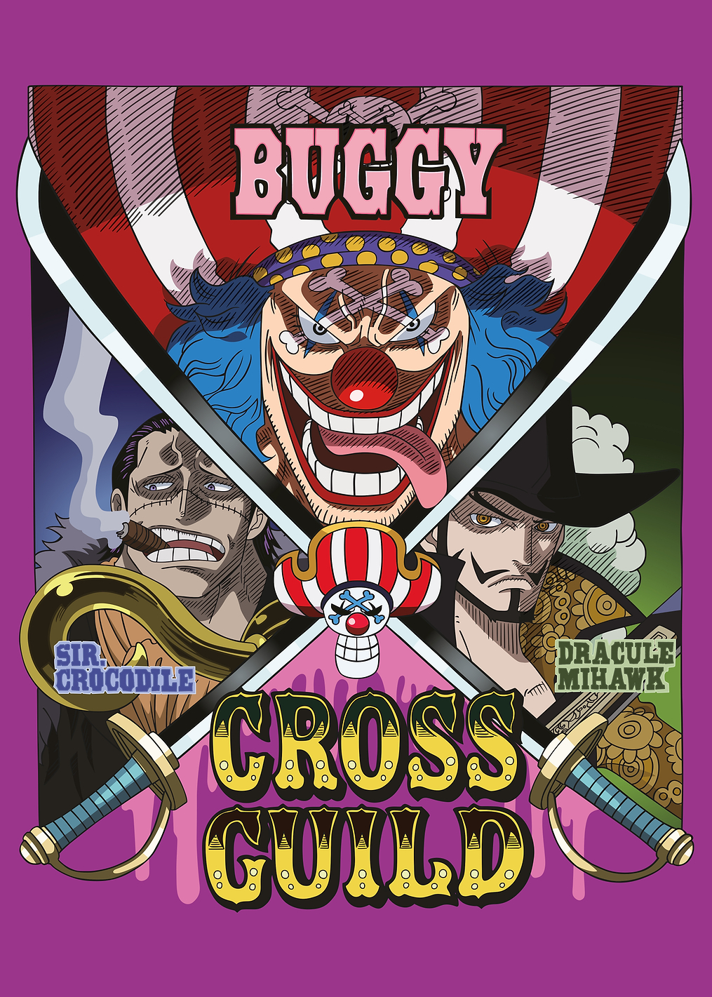 Cross Guild Wanted: постер из коллекции One Piece
