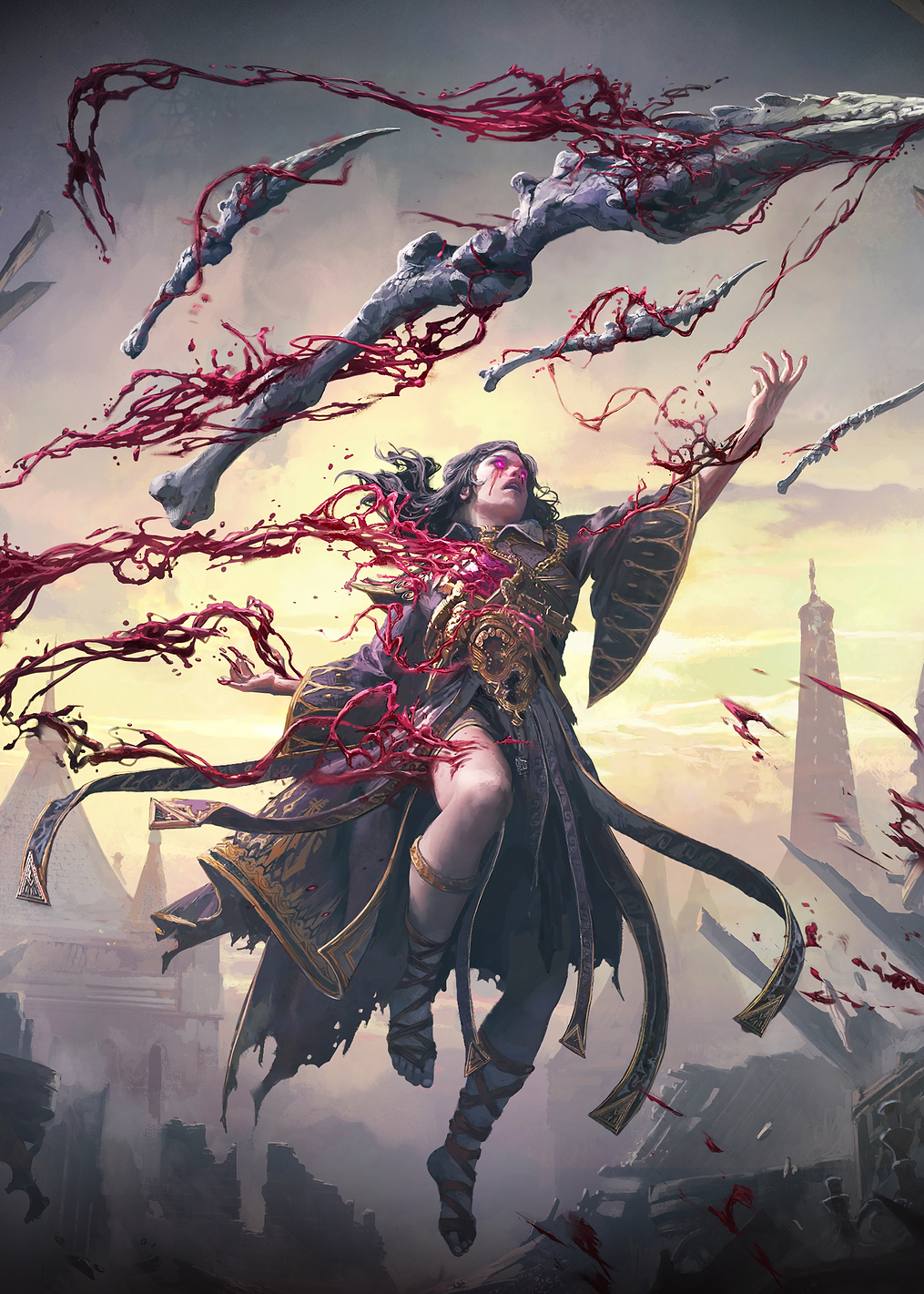 Path of Exile 2 - Witch - Blood Mage: постер из коллекции Path of Exile