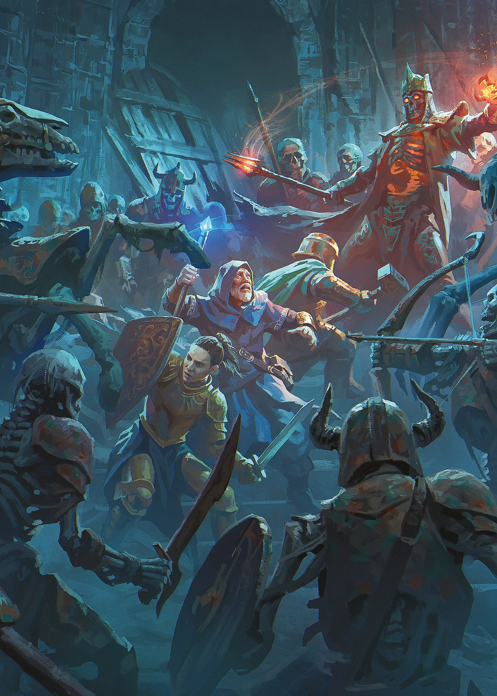 The Skeletons: постер из коллекции Dungeons And Dragons