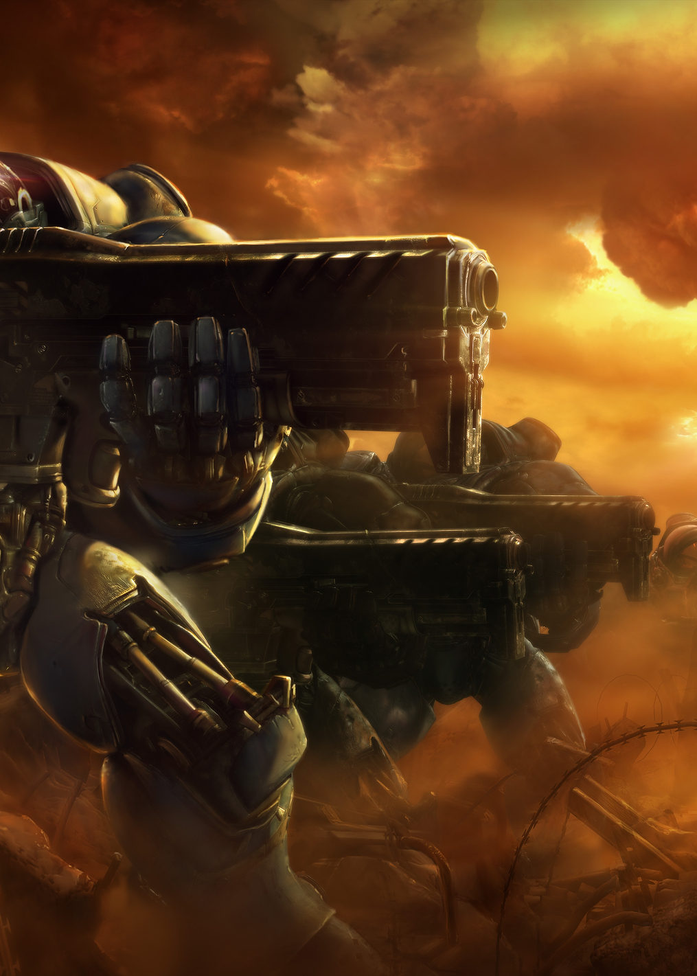 Terran Marines: War-Torn Horizon: постер из коллекции StarCraft