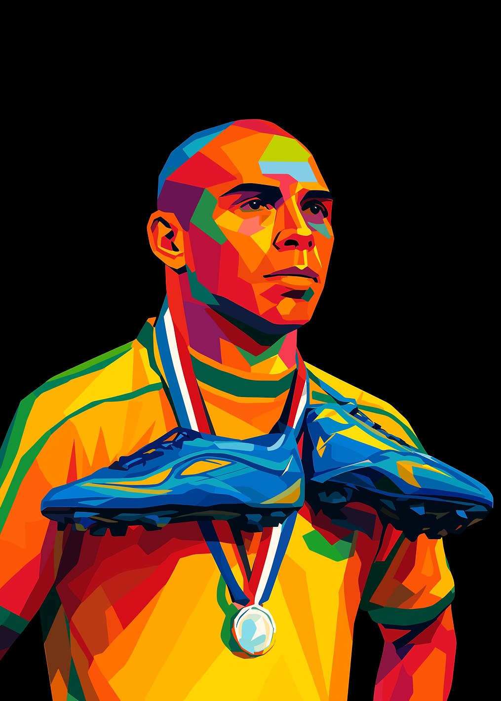 ronaldo nazario: постер из коллекции Роналдо Назарио