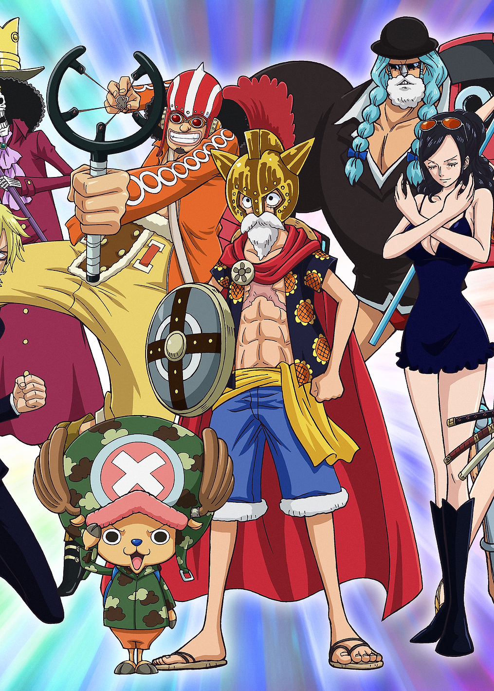 One Piece: Dress-up Straw Hat Crew: постер из коллекции One Piece