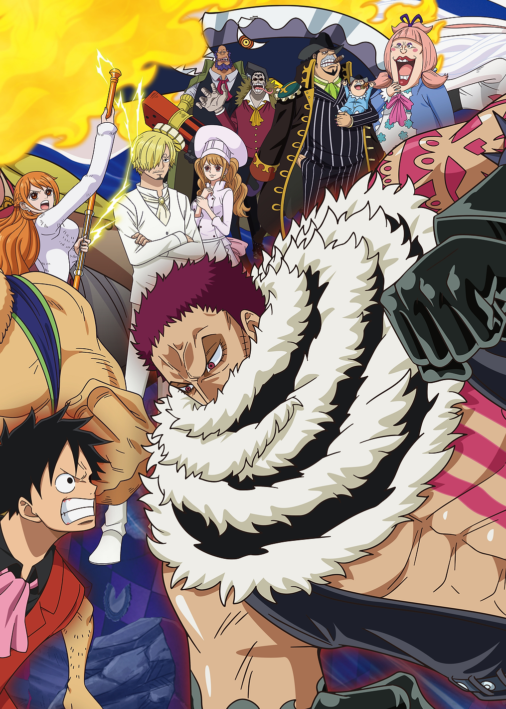 One Piece: Whole Cake Island Showdown: постер из коллекции One Piece