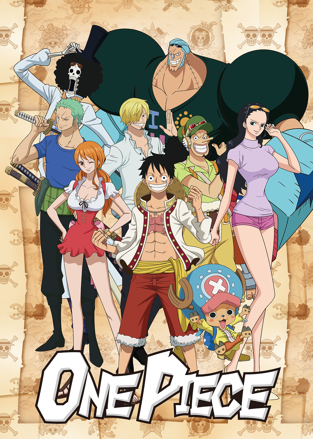 One Piece: The Whole Crew: постер из коллекции One Piece