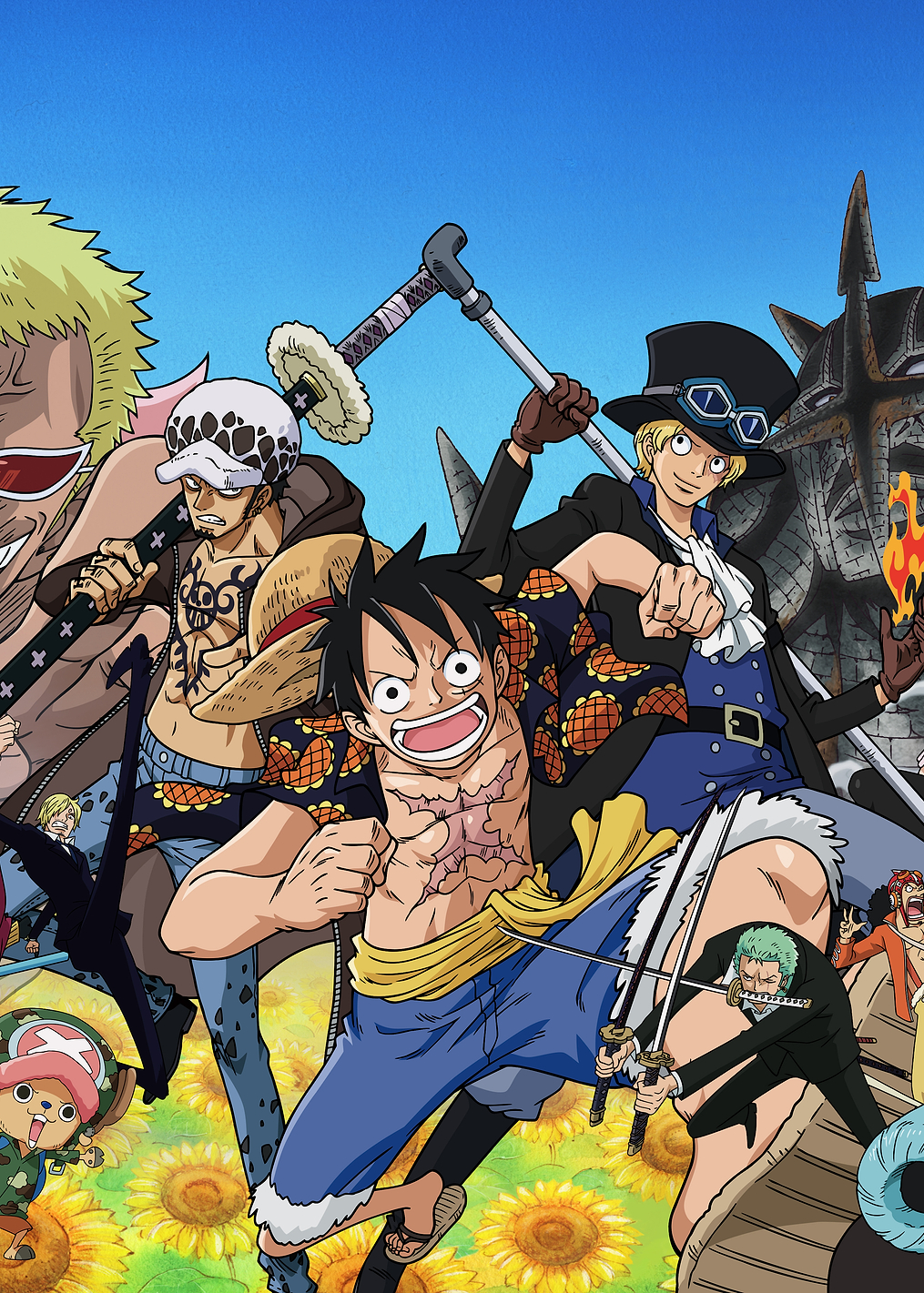 One Piece: Dressrosa Alliance: постер из коллекции One Piece