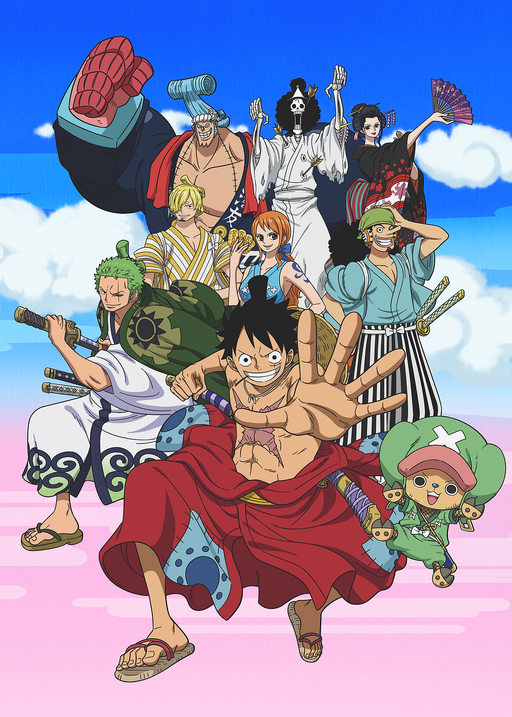 Straw Hats: Wano's Colorful Crew: постер из коллекции One Piece