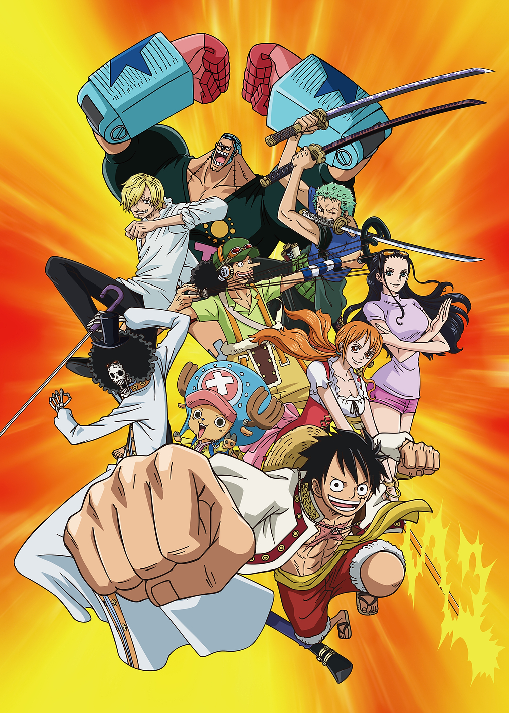 One Piece: Energetic Team!: постер из коллекции One Piece