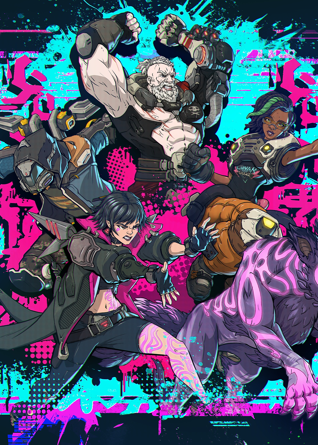 Vault Hunters Assemble: постер из коллекции Borderlands