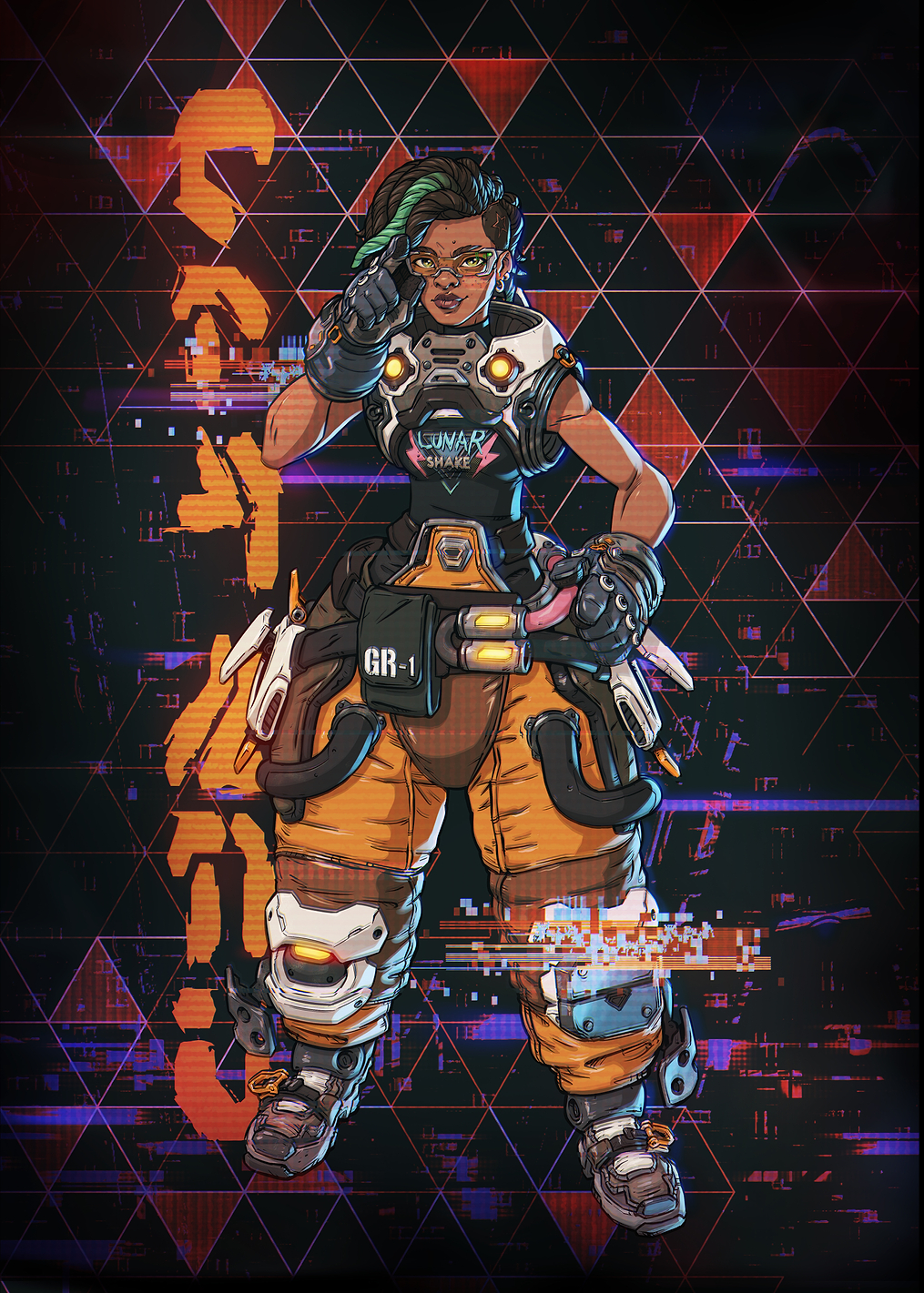 Harlowe, the Gravitar: постер из коллекции Borderlands