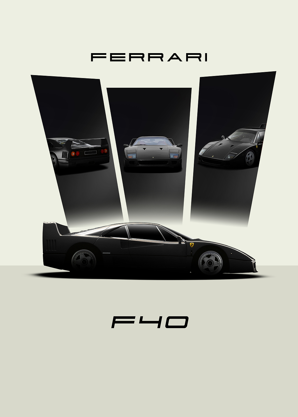 Ferrari F40: постер из коллекции Ferrari F40