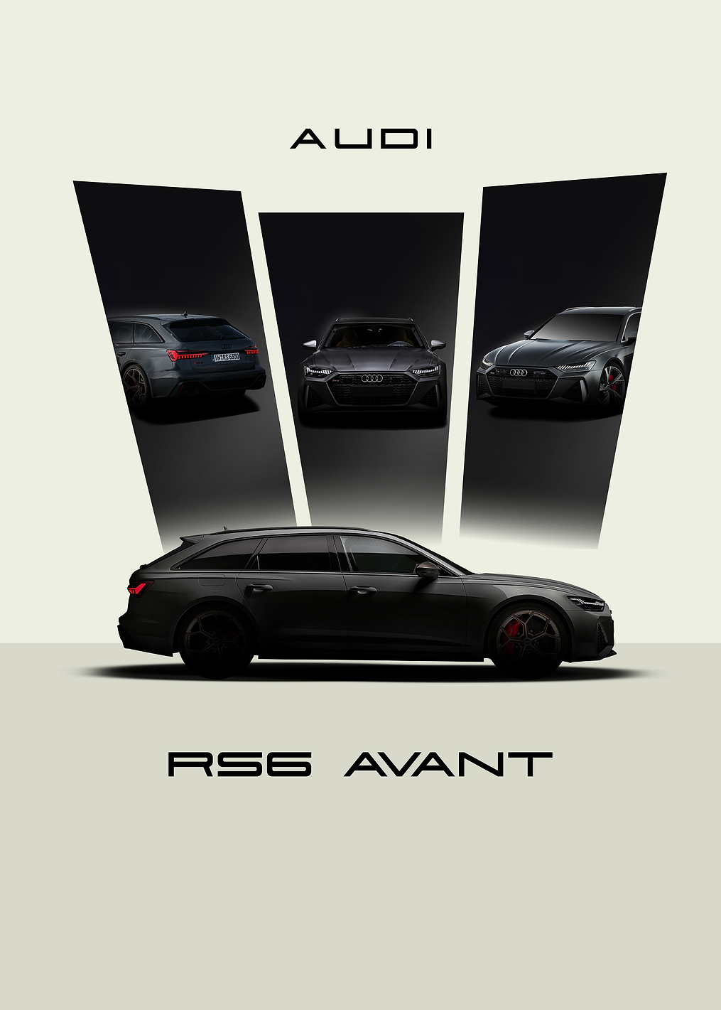 Audi RS6 Avant: постер из коллекции Audi RS6