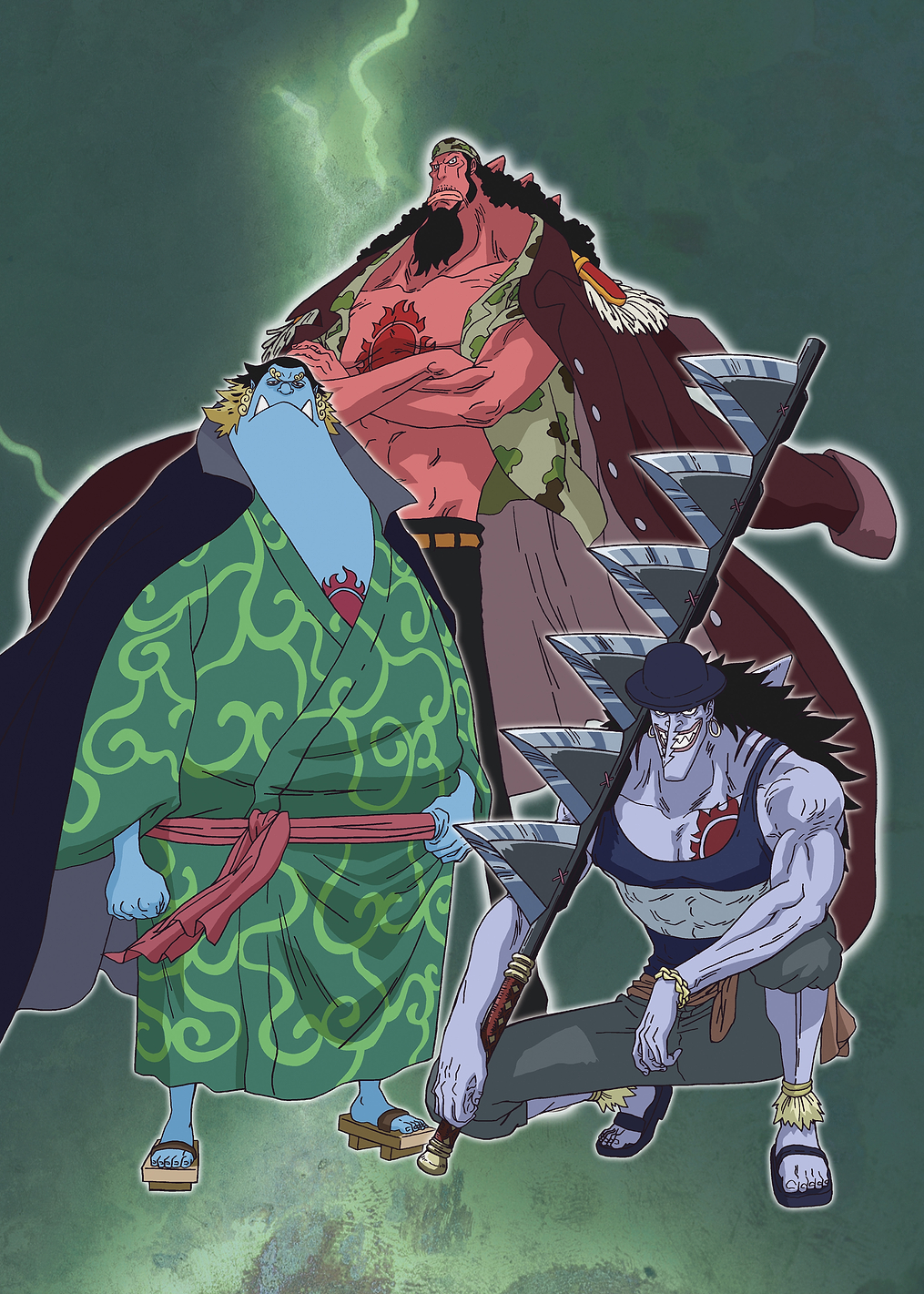 One Piece Fish-Men Sun Pirates: постер из коллекции One Piece