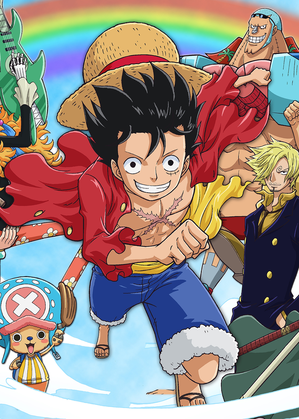 Straw Hat Pirates: Rainbow Crew: постер из коллекции One Piece