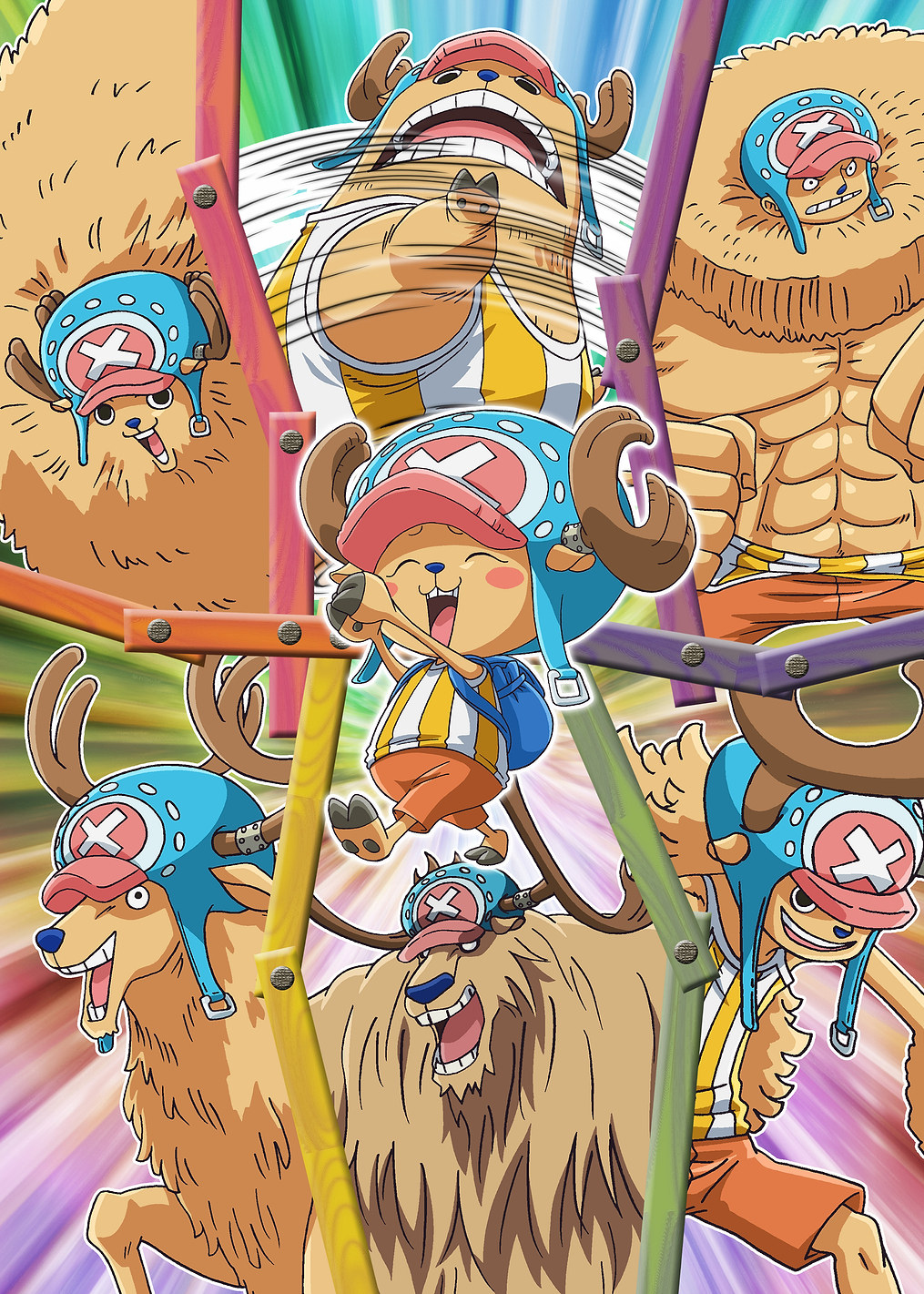 Tony Tony Chopper: Forms Unleashed: постер из коллекции One Piece