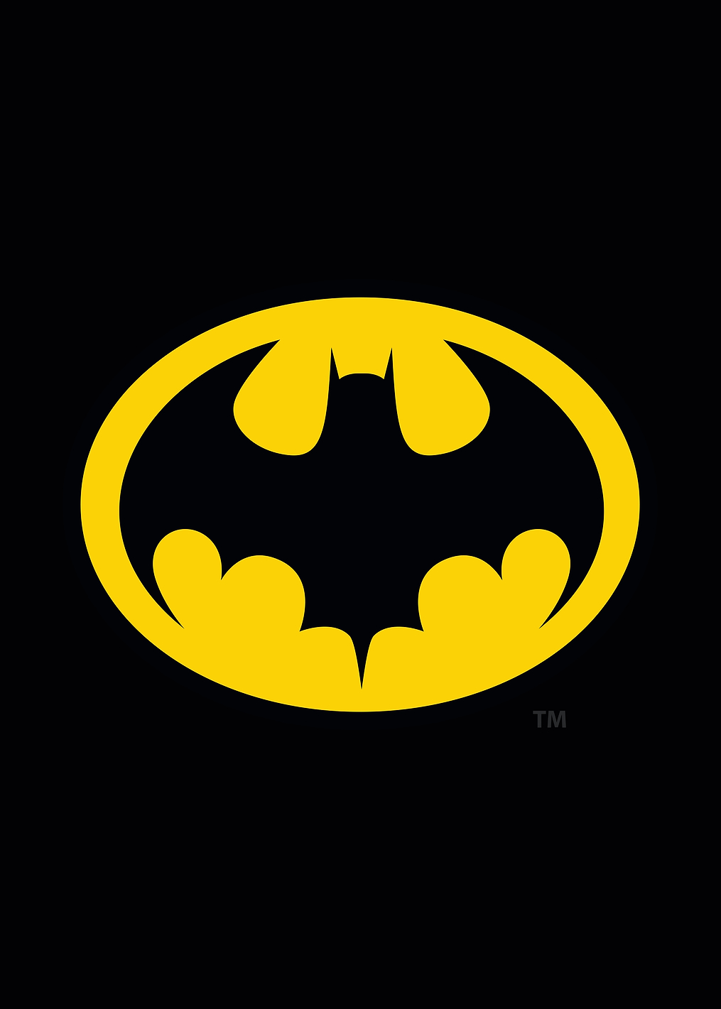 The Iconic Batman Bat-Signal Logo: постер из коллекции DC Comics