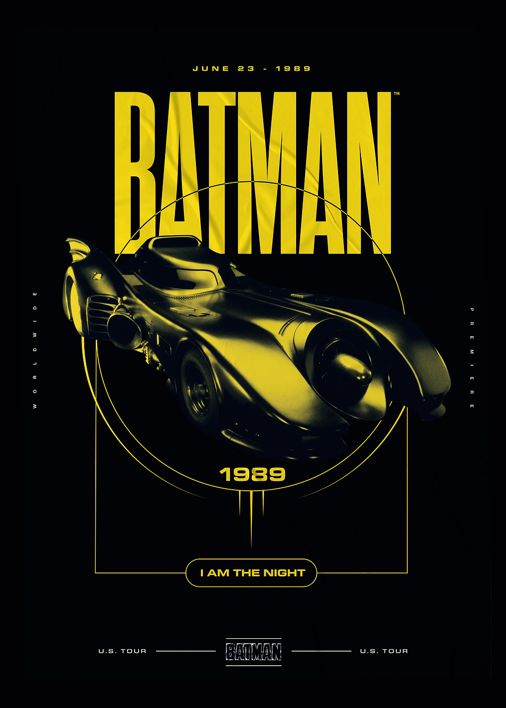 Night's Premiere: постер из коллекции DC Comics