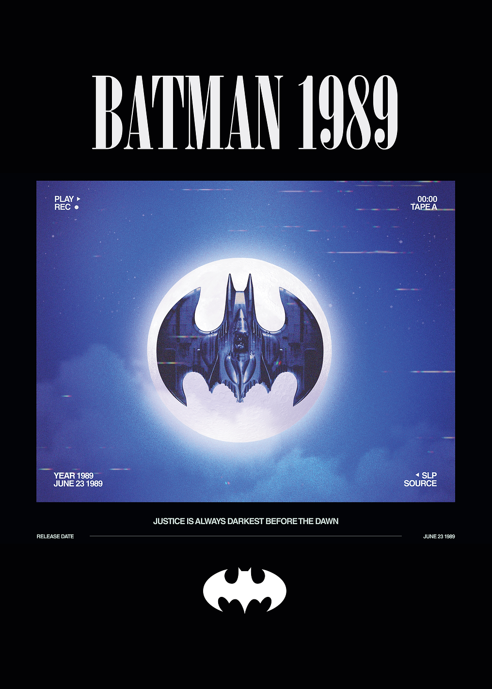 Batwing Moon: постер из коллекции DC Comics