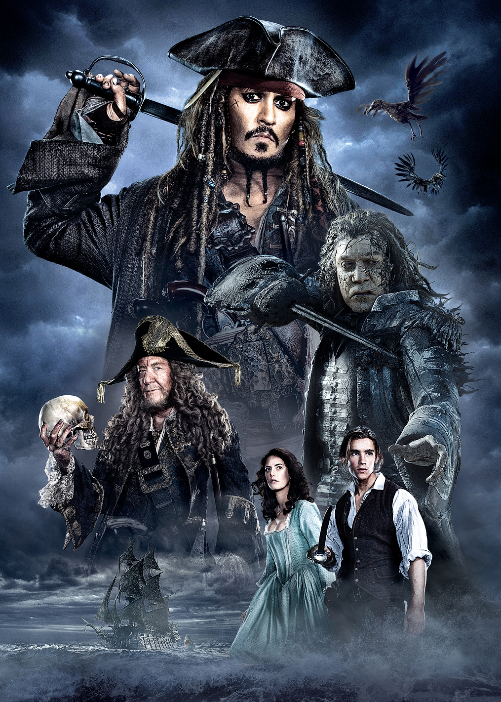 Pirates of the Caribbean: Dead Men Tell No Tales: постер из коллекции Disney