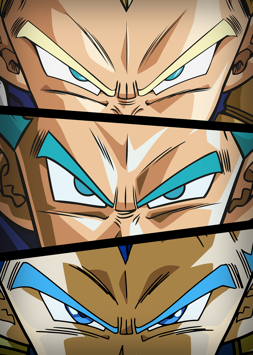 Vegeta's Evolving Saiyan Power: постер из коллекции Dragon Ball Super