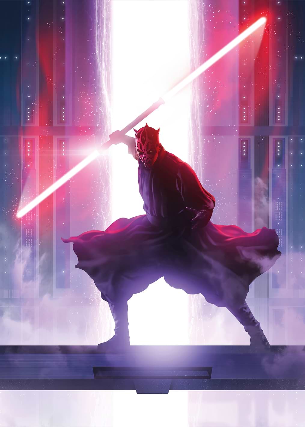 Duel of the Fates triptych (middle): постер из коллекции Star Wars