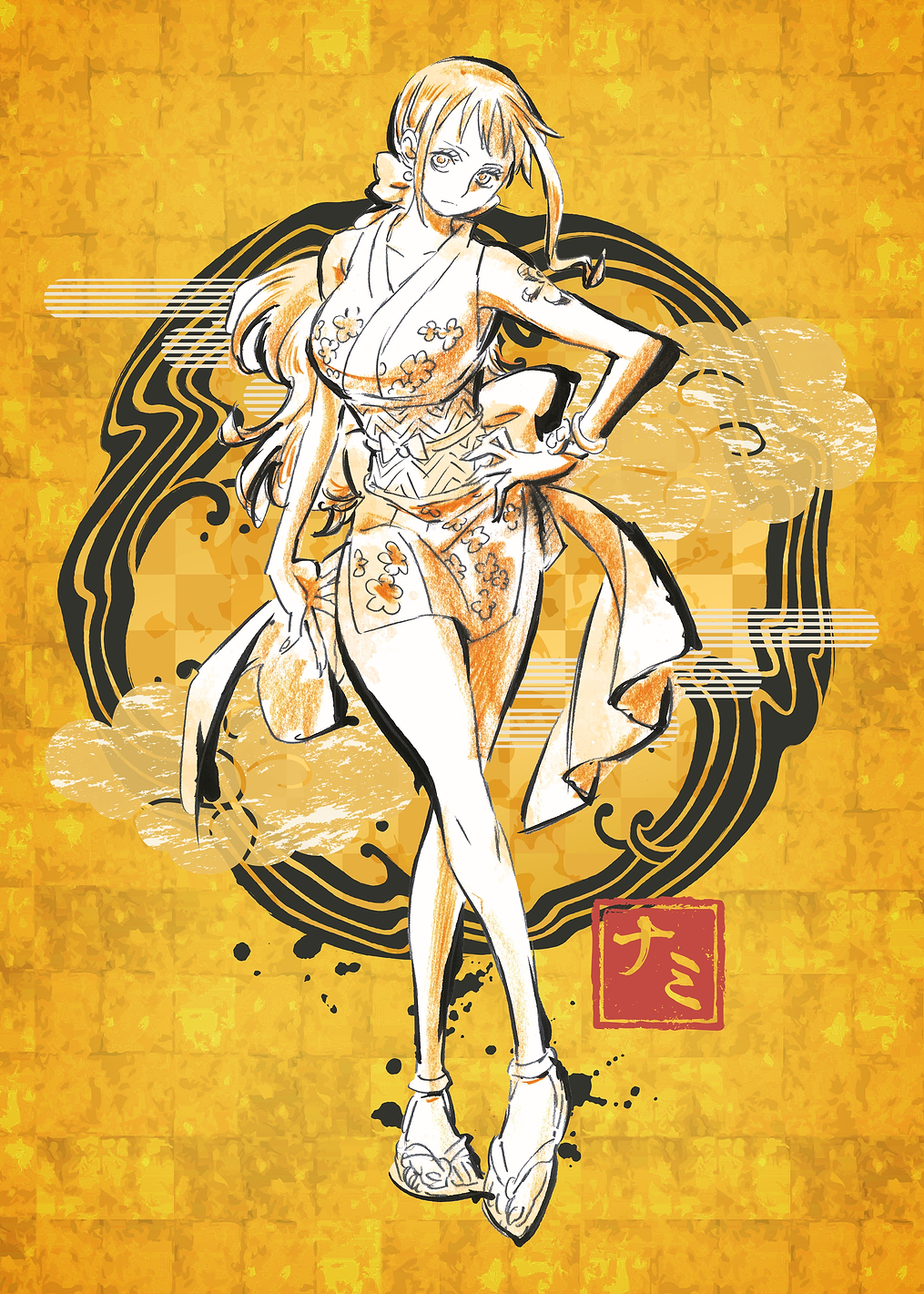 Nami Japanese Keikaku: постер из коллекции One Piece