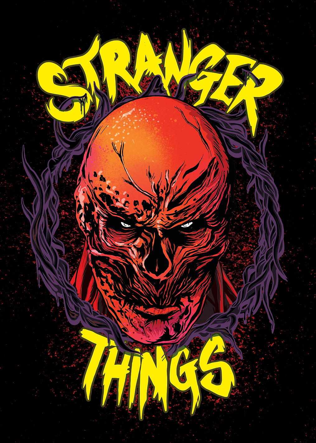 Vecna's Menace: Stranger Things Art: постер из коллекции Stranger Things Series