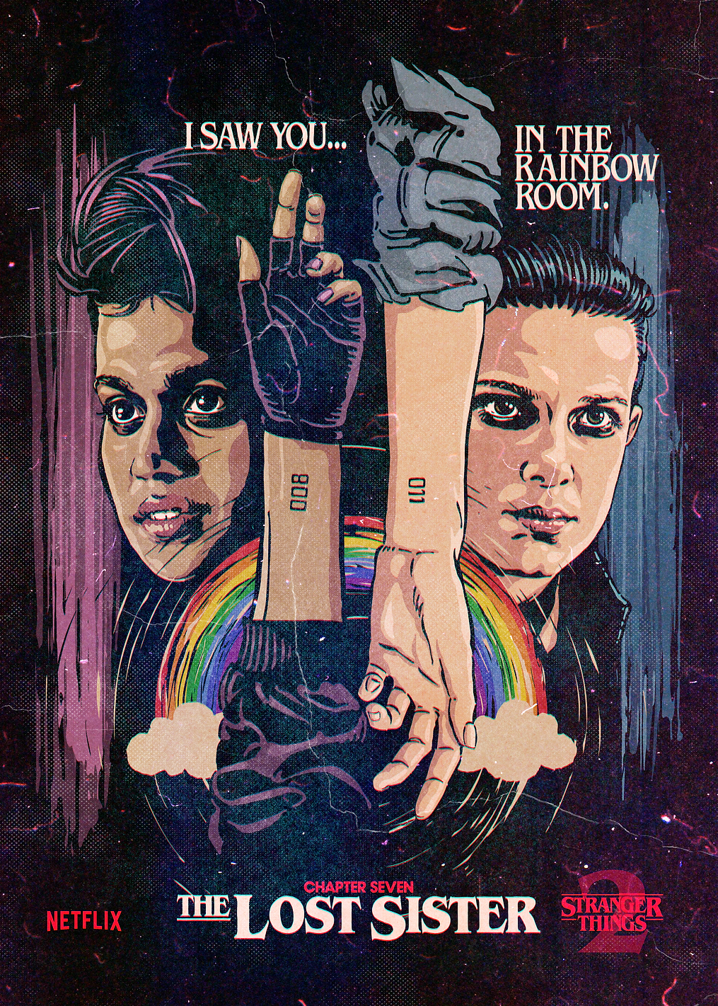 Butcher Billy's Lost Sister Tribute s2: постер из коллекции Stranger Things Series