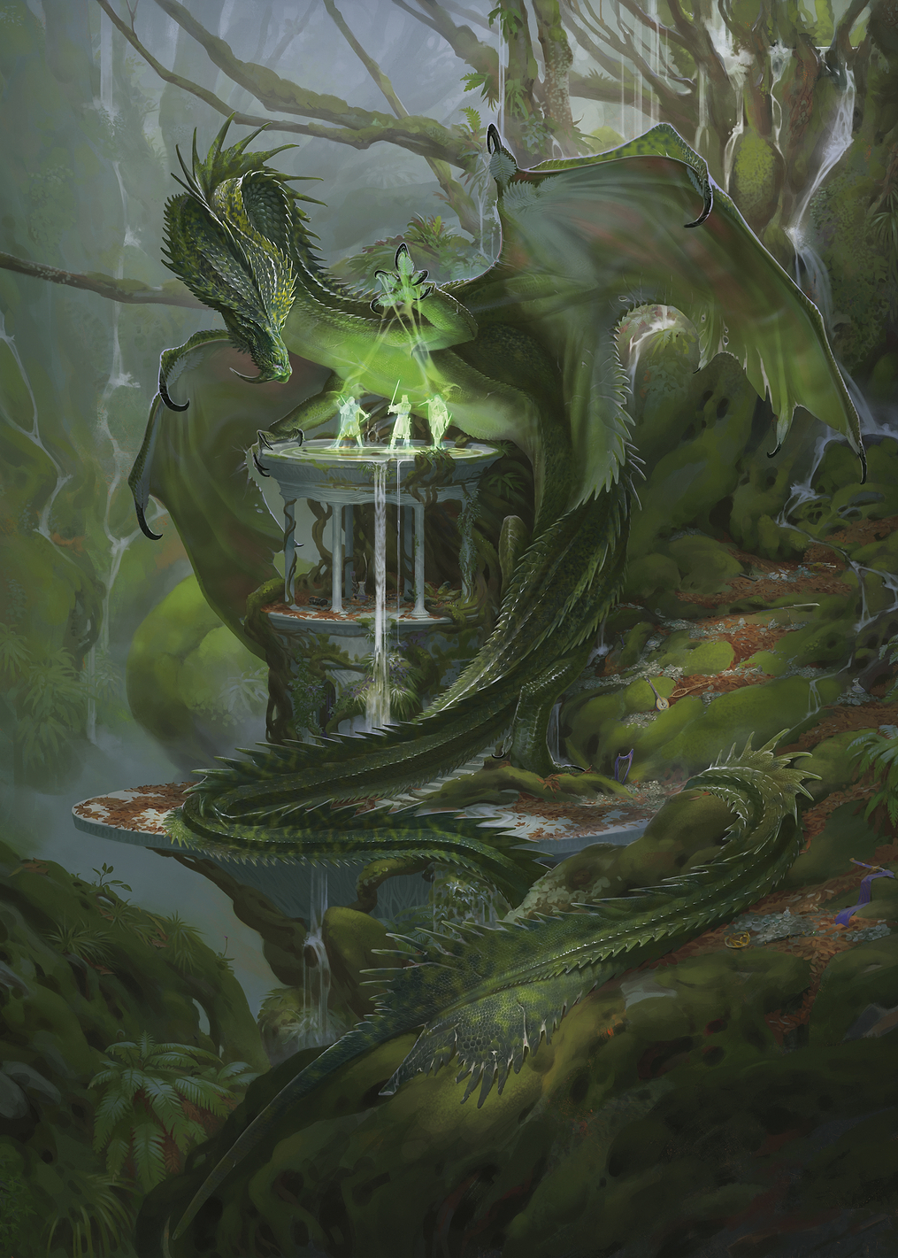 Green Dragon's Verdant Domain: постер из коллекции Dungeons And Dragons