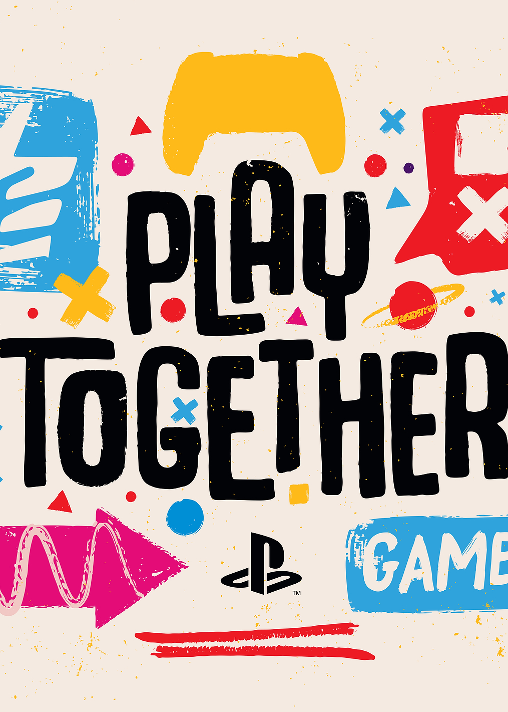 Play Together Game On PlayStation: постер из коллекции PlayStation