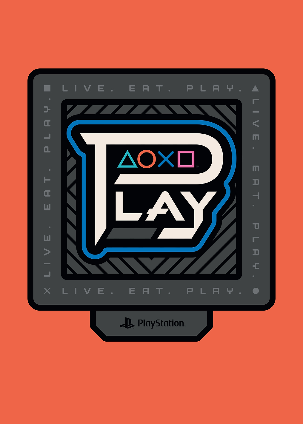 Iconic PlayStation Gaming Motto: постер из коллекции PlayStation