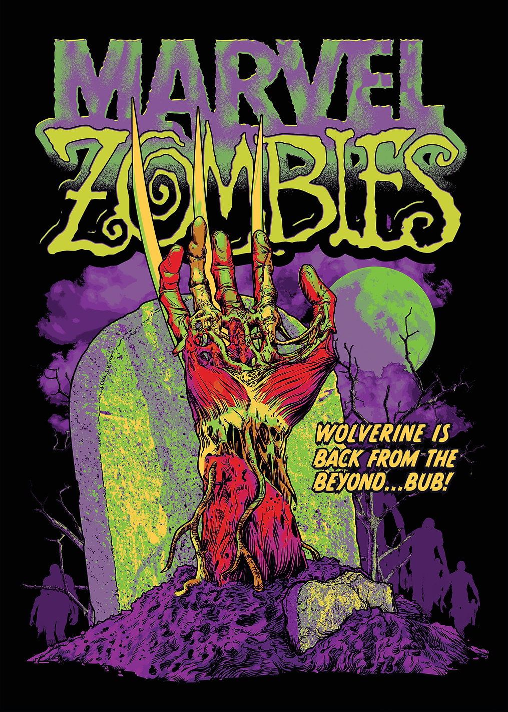 Marvel Zombies: Wolverine Rises: постер из коллекции Marvel