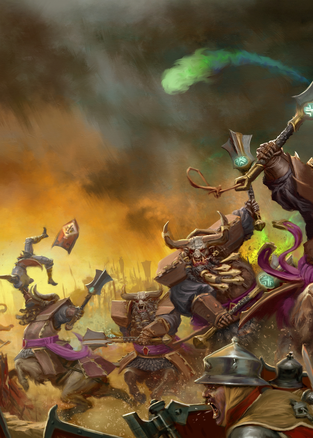 Charge of the Bull Centaur: постер из коллекции Warhammer